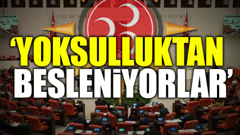 CHP'nin yoksulluğun araştırılması için verdiği önerge AKP-MHP oylarıyla reddedildi