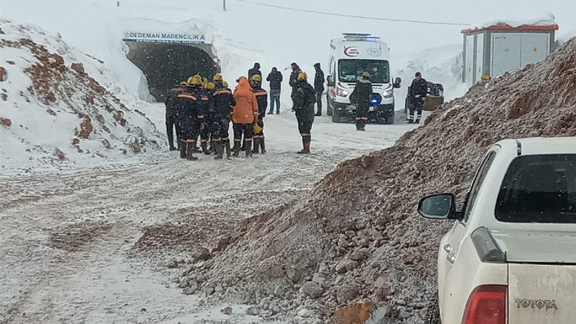 Çinko madeninde iş cinayeti: Göçük altında kalan bir işçi hayatını kaybetti