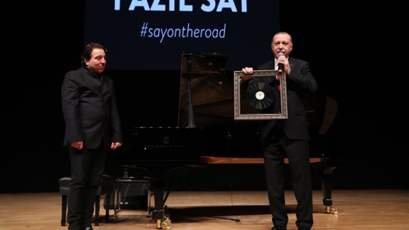 Fazıl Say, Erdoğan'ın sözlerine tepki gösterdi