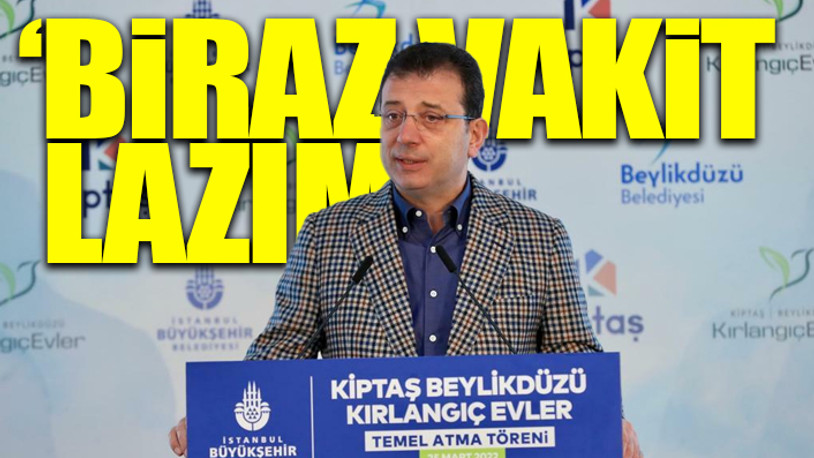 İmamoğlu'ndan deprem açıklaması 