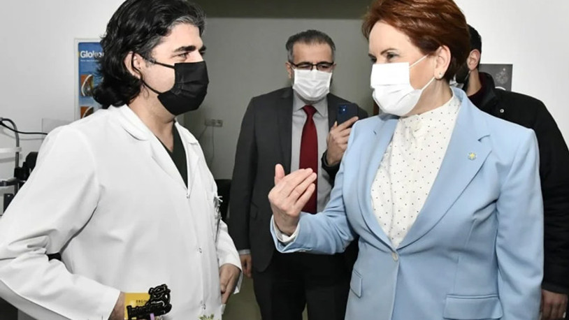 İYİ Parti Genel Başkanı Akşener, doktorlarla bir araya geldi