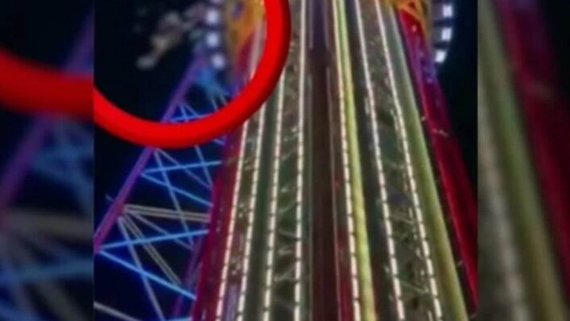 Lunaparkta korkunç olay: 14 yaşındaki çocuk 100 metreden aşağı düştü