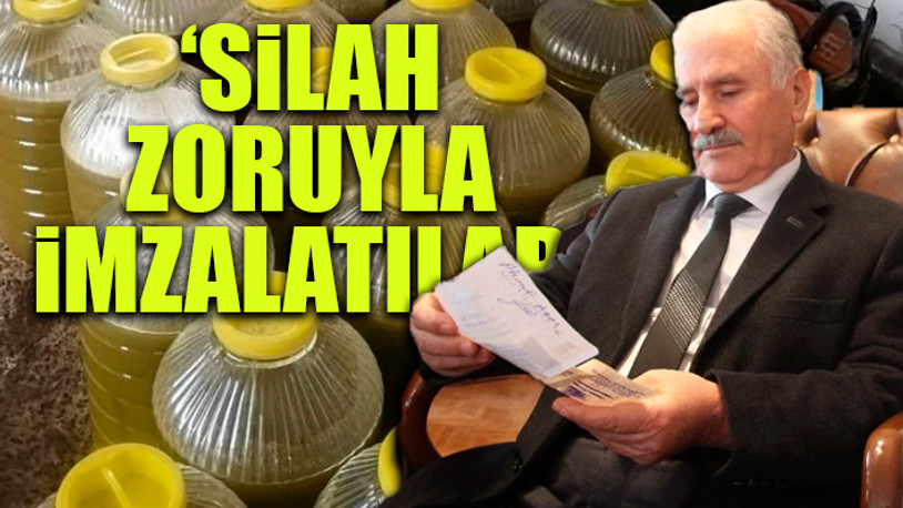 Zeytinyağı satmak istedi, 5 milyon lirasından oldu