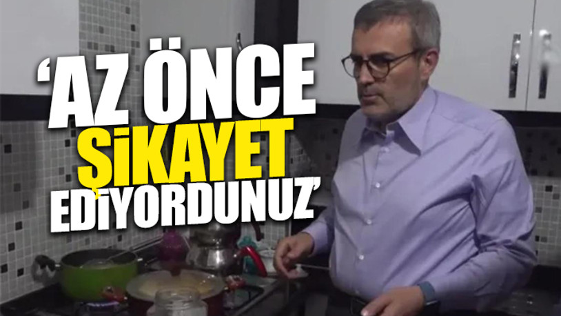 AKP'li Mahir Ünal öğrencilere sucuğu çok gördü