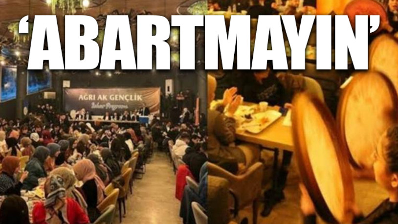 AKP'nin 700 kişilik sahur programına fatura kesen işletme sahibi konuştu