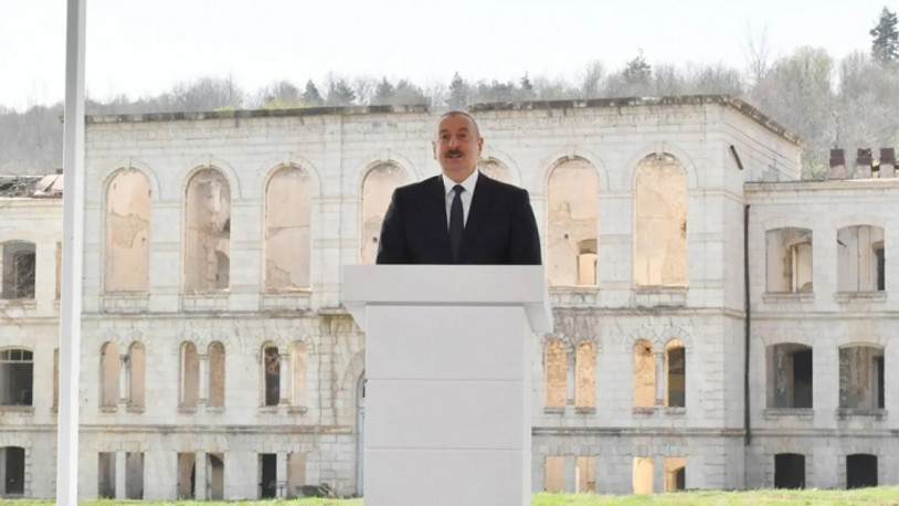 Aliyev: Ermenistan'ın toprak iddialarını ortadan kaldıracağız