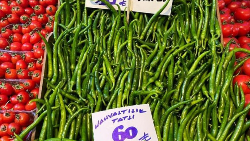 Biberin kilosu 60 TL oldu!