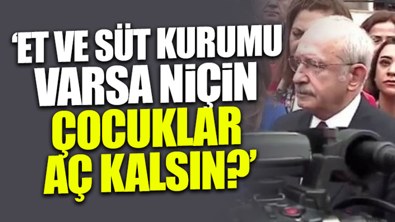 CHP'li Tuncay Özkan'dan Kılıçdaroğlu'nun Et ve Süt Kurumu'na alınmamasına tepki