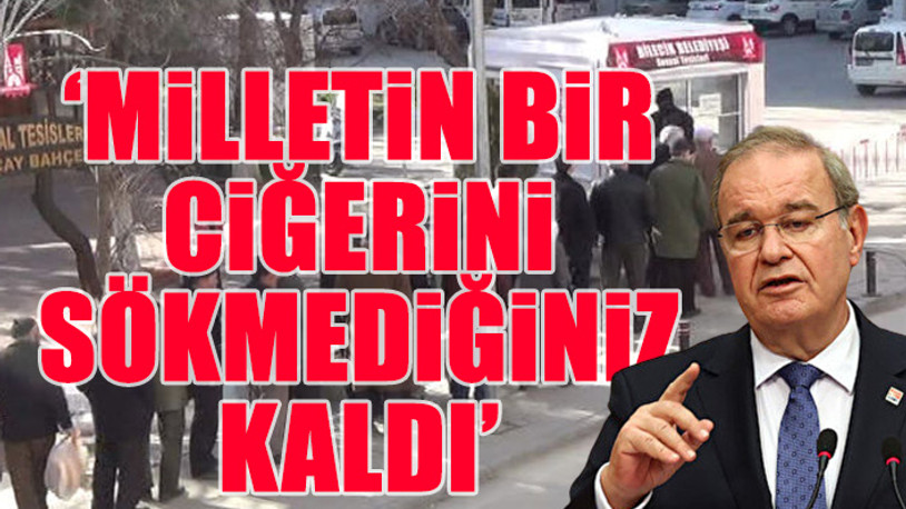 CHP Sözcüsü Öztrak yurttaşın sırtından geçinenlere seslendi