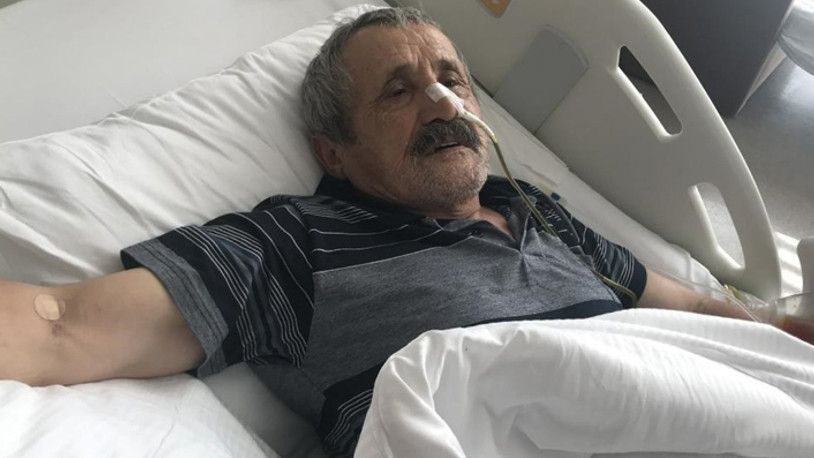 Kıbrıs gazisi pide kuyruğunda darp edildi