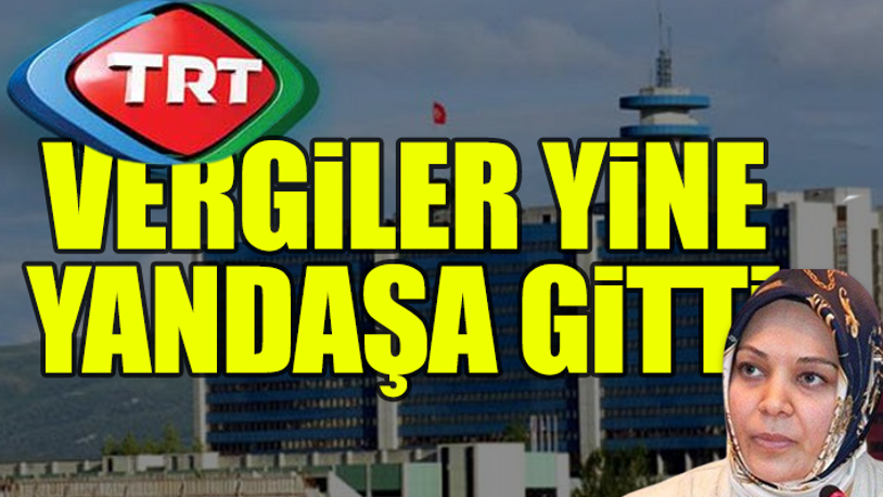 TRT, yandaşların cebini doldurdu