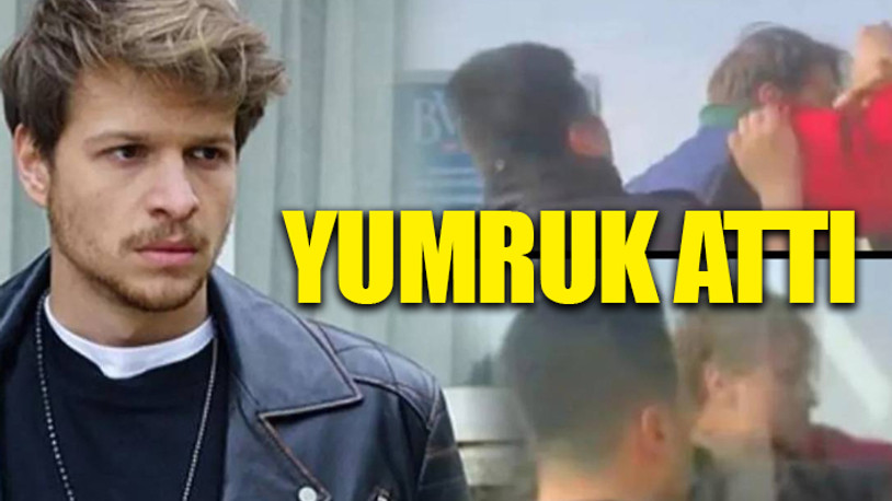 Ünlü oyuncu Burak Yörük, İETT şoförüne saldırdı 