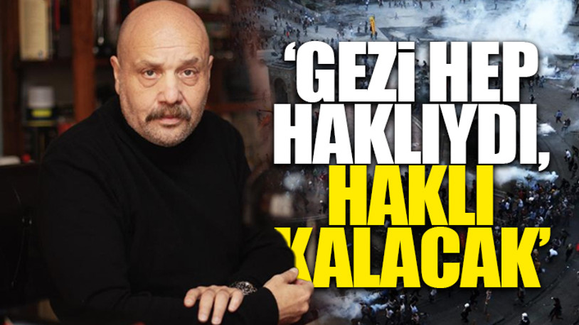 Ahmet Mümtaz Taylan'dan 'Gezi' açıklaması