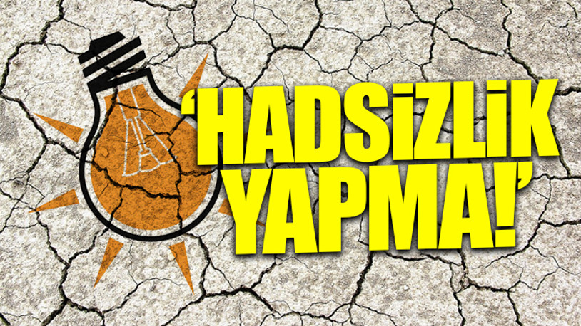 AKP'de çatlak sesi büyüyor 