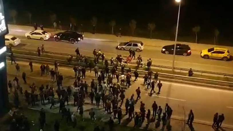 Bodrumspor kafilesinin kaldığı otele baskın girişimi