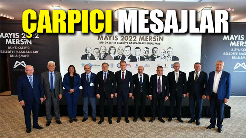 CHP'li belediye başkanları İmamoğlu ile Kaftancıoğlu'na destek için bir araya geldi