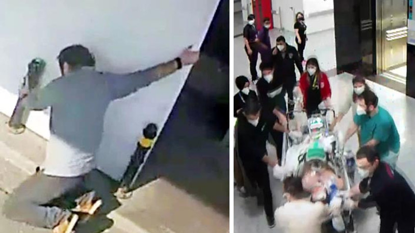 Doktor, mesaisine giderken kalp krizi geçirdi; ekip arkadaşları hayata döndürdü