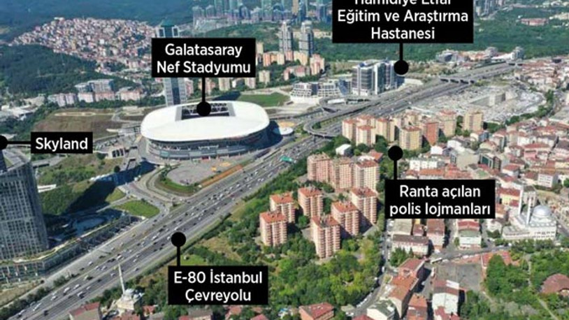 Emniyet arazileri ranta açılıyor