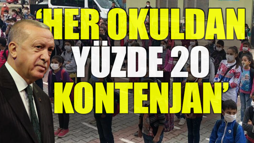 Erdoğan'ın programı için okullar kırmızı alarma geçirildi