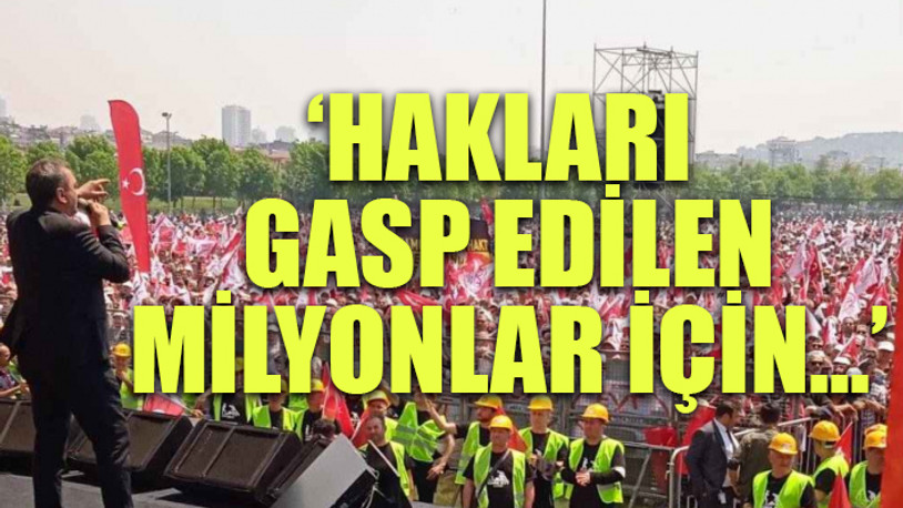EYT'liler Maltepe'ye aktı: Emeğimizin hakkı kutsalımızdır