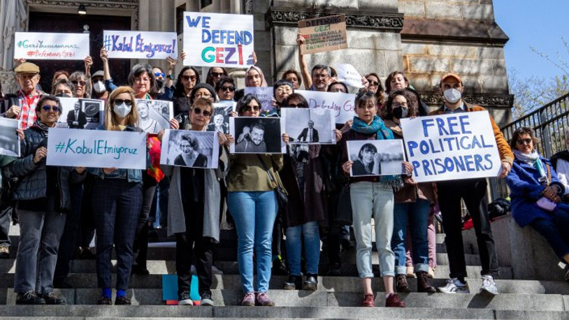Gezi Davası kararları New York'ta protesto edildi