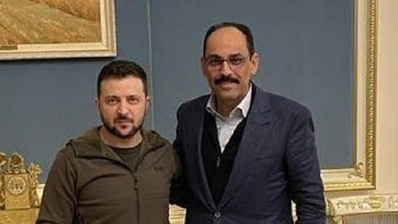 Kiev'de Zelenski ile görüşen İbrahim Kalın'dan açıklama