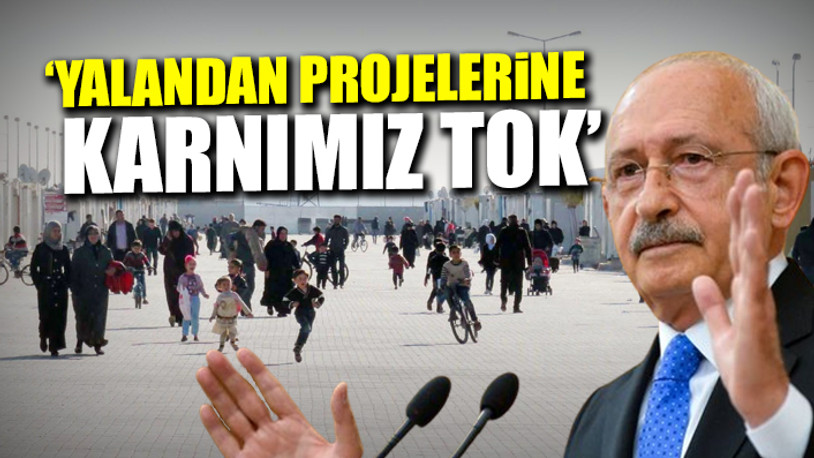 Kılıçdaroğlu'ndan Erdoğan'ın 'sığınmacı projesi'ne tepki: Bırak bu hikayeleri...