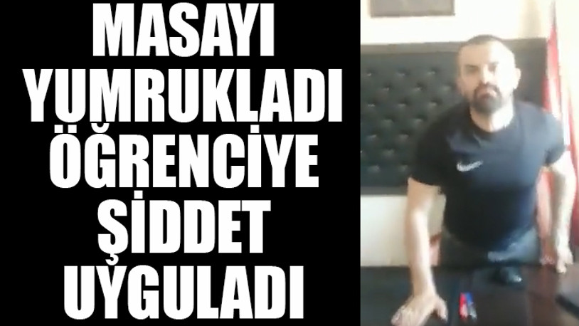 KYK yurdunda şort giyen öğrenciye yurt müdürü saldırdı