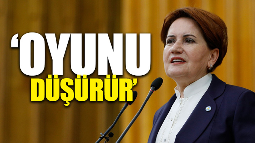 Meral Akşener'den Erdoğan'a 'siyasi yasak' uyarısı