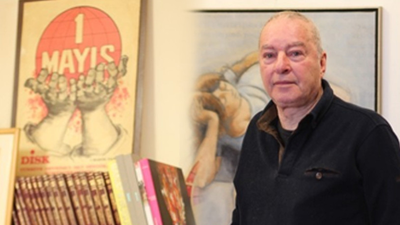 Sembol 1 Mayıs afişini çizen Orhan Taylan: Bugün kutlanamayan bir bayram afişi yapmak lazım