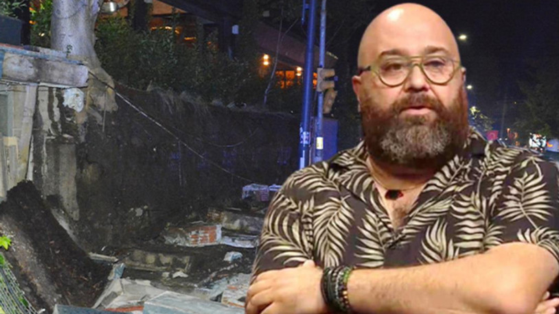 Ünlü şefin restoranın istinat duvarı çöktü, bir kişi hayatını kaybetti 