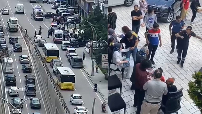 9 araç birbirine girdi: 19 yaralı