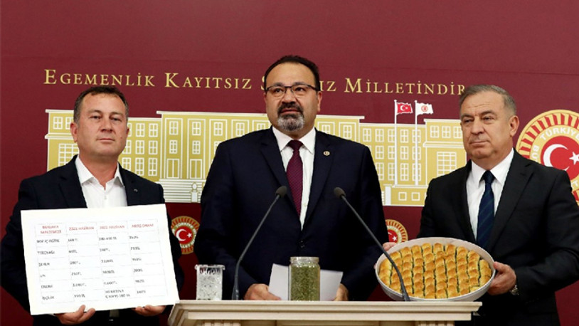 CHP'li Yılmazkaya: Boş baklavadan sonra şerbetsiz baklava dönemi de başlayacak