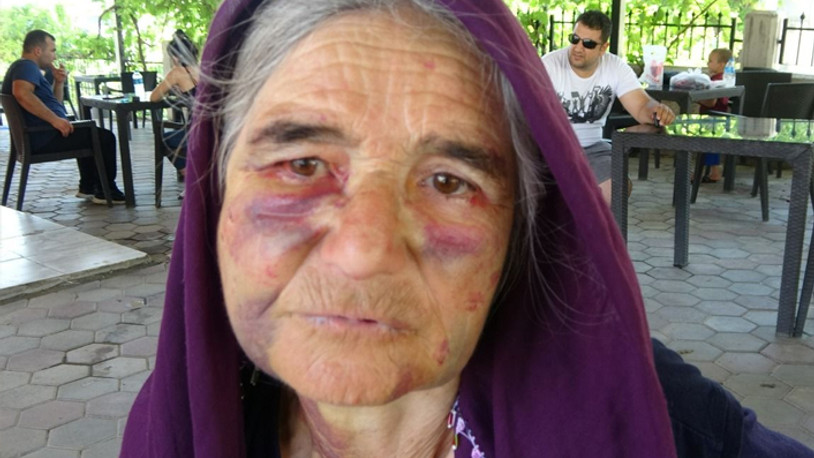 Sürüye karışan kuzusunu almak isteyen yaşlı kadın darbedildi