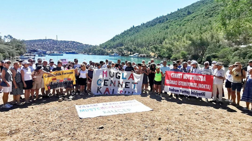 Cennet Koyu’nda Cengiz Holding’e protesto