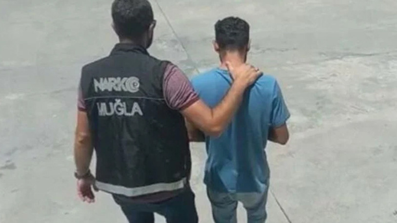Havalimanında uyuşturucuyla yakalandı
