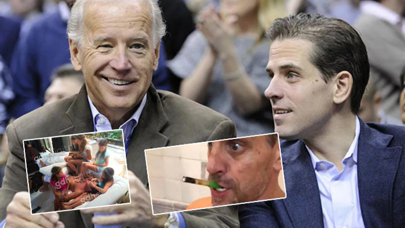 Joe Biden’ın oğlu Hunter Biden’ın telefondaki seks skandalları ifşa oldu 