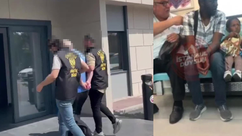 Metroda, siyahi aileye ırkçı saldırıda bulunan şahıs gözaltına alındı