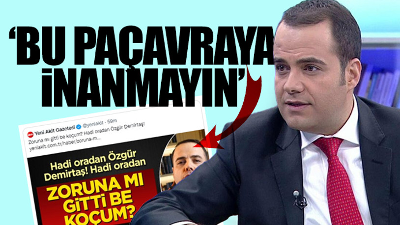 Özgür Demirtaş'tan Akit paylaşımı