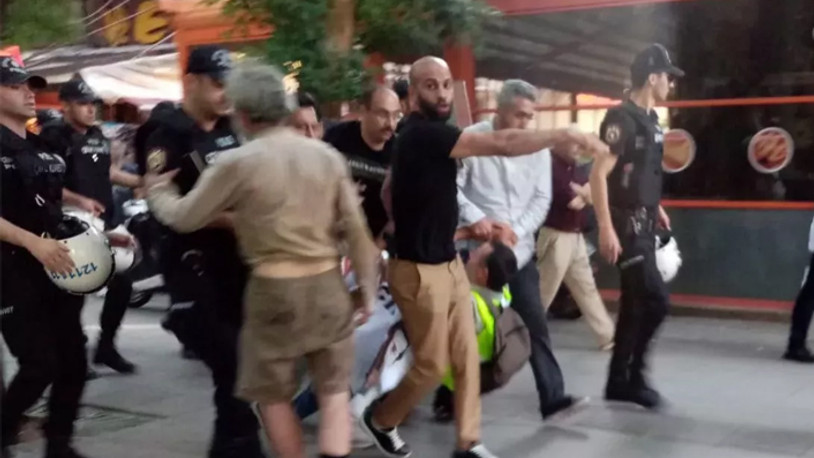 Umut Gündüz anmasına polis müdahalesi