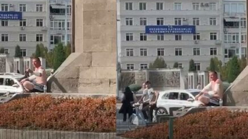 'Açım' diye haykıran vatandaş meydanda kendini kesti