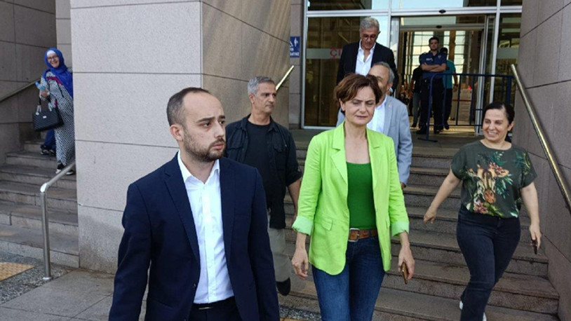 Canan Kaftancıoğlu 'Erdoğan'a hakaret' iddiasıyla ifade verdi