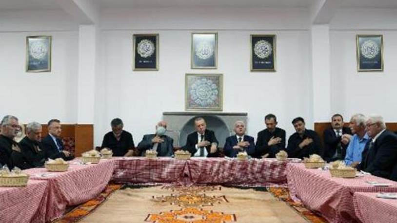 Erdoğan'ın cemevi ziyareti öncesi yerleri değiştirilen resimlere açıklama geldi