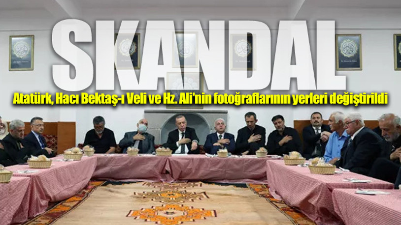 Cemevini Erdoğan'a göre değiştirdiler