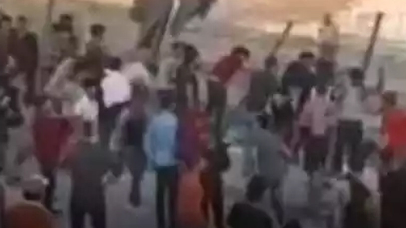 Kahramanmaraş'ta geri gönderme merkezindeki yabancı uyruklular duvarı yıkarak kaçtı