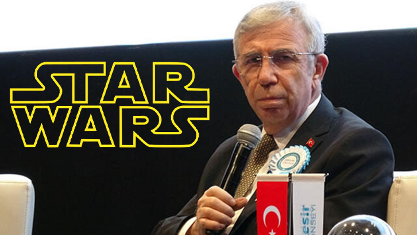 Star Wars filmi yıldızından sürpriz 'Mansur Yavaş' paylaşımı