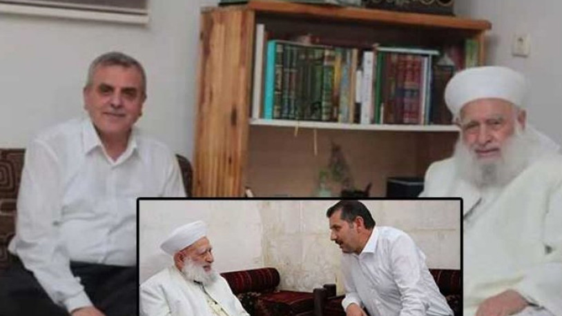 Vali Ayhan'dan sonra belediye başkanı da şeyhe koştu