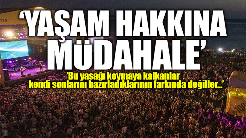 Zeytinli Rock Festivali'nin iptaline sanatçılardan tepki: Burası Afganistan değil, yetti artık