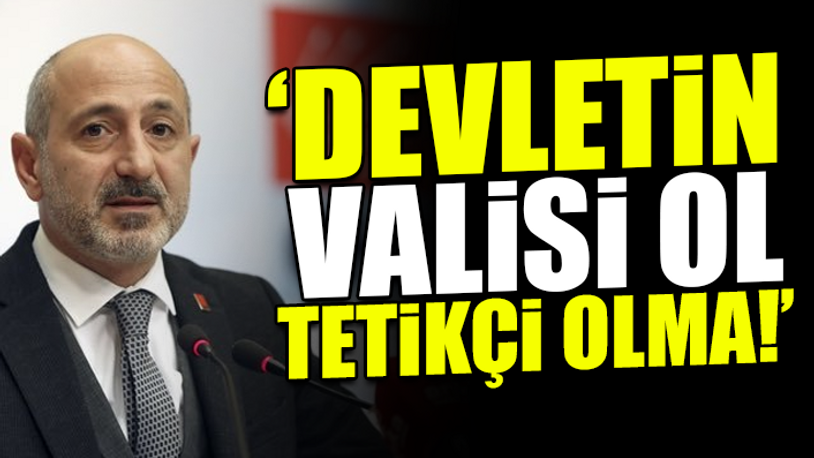 AKP'li vekilin hakaret içeren konuşmasını vali alkışladı: CHP'li vekilden yanıt