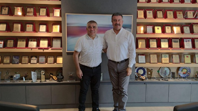 Belediye Başkanı Alp Kargı, Ramis Topal'ı ziyaret etti
